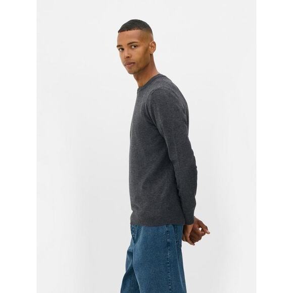 Primark Mens Dark Gray Crew Neck Sweater XS X-Small - Picture 3 of 6